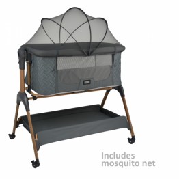Bebe Stars Λίκνο Style 2 in 1 Smoked Grey 847-186